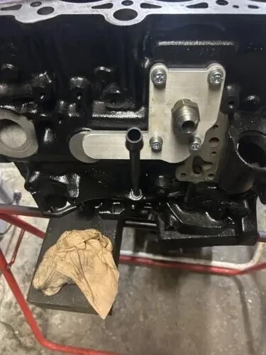 Cigüeñal cubierta de ventilación VW 2.0l 16V ABF motor Cárter Seco AL0092 - Imagen 9 de 9