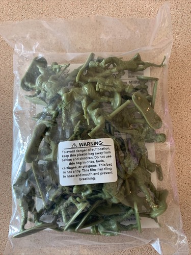 Figuras de mujer de plástico del ejército de soldados verdes de BMC U.S. - Imagen 2 de 3