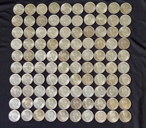 Lot of 100 Above Avg Eisenhower Dollars For Sale (Actual Coins Shown In Photos)