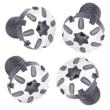 1911 grip screws - Two Tone STAR Torx stainless steel 1911 grip screws, 1911