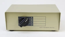 4 Way I/O Data Transfer Switch 8 Pin Mini-Din