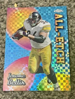2024 Topps Chrome - All-Etch Jerome Bettis #CAE-JB X-Fractor - Steelers