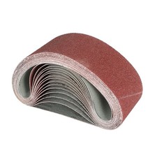 15 Pack 4 Inch x 24 Inch 40/80/120 Grit Aluminium Oxide Sander Sanding Belts
