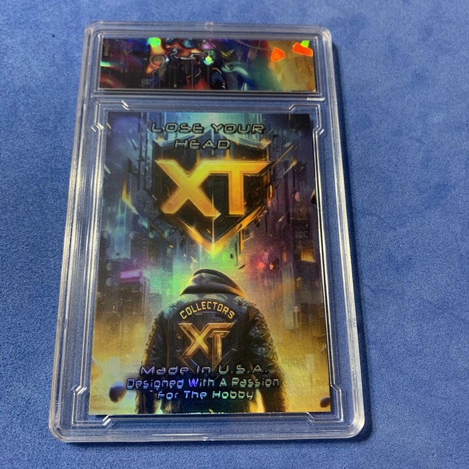 Mario Lemieux Tarjeta Personalizada Refractor Coleccionistas XT Foto 2 de 2
