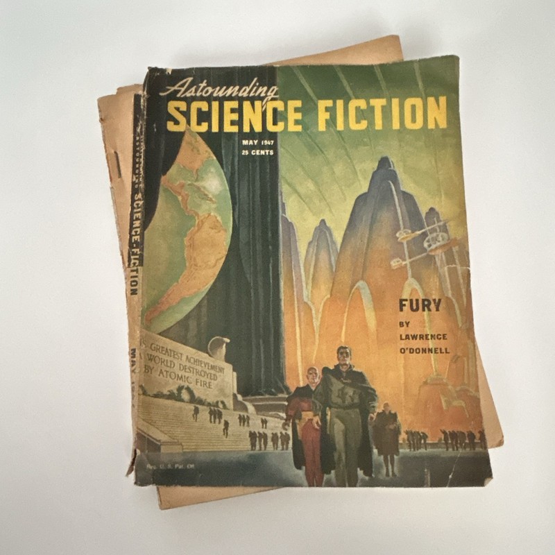 Astounding Science Fiction May 1947 Illustrated Lawrence O'Donnell
