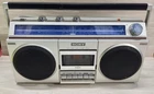 Vintage 1982 Sony AM FM Stereo Cassette Portable Boom Box CFS-400 Tested READ