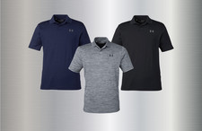 Under Armour Men Performance 3.0 Golf Polo UPF 40 Anti Odor Snag Free 1377374