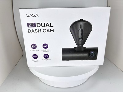 VAVA 2K DUAL DASH CAM With Separately controlled Front & Cabin Camera Car camera