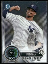 2018 Bowman #BTP-95 Albert Abreu Bowman Chrome Scouts' Top 100