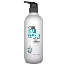 Image of KMS Head Remedy Deep Cleanse Shampoo 750ml - deep cleansing shampoo