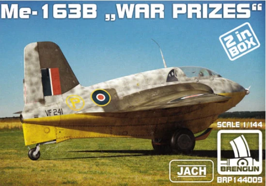 Me-163B KOMET - War prizes - Brengun BRP144009 skala 1/144 - Photo 1/1