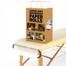 Royal Massage Ultra-Soft Non-Woven Paper Disposable Table Cover Roll 800 meters