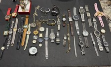 Huge Watch & Parts Lot - Timex, Lucern, Citizen, Gruen, and More