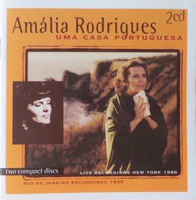 Amália Rodrigues - Uma Casa Portuguesa - (2 x CD, Compilation) (Very Good Plus 