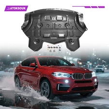 Engine Splash Shield For BMW X6 2014-2018 Heavy Skid Plate W/Service Hole