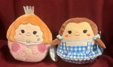 Squishmallows The Wizard of Oz 7 Dorothy And Glinda The Good Witch Plush Dolls.