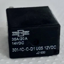 Song Chuan 35A 12V Micro Relay (301-1C-C-R1-U01-12VDC)