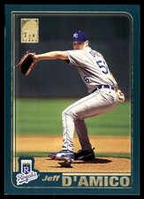 Jeff D'Amico 2001 Topps #459 Royals MLB READ FREE SHIPPING AutographDen