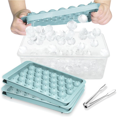 Eiswürfelform Miaowoof 2 5 cm 99 Stück Runde BPAfrei