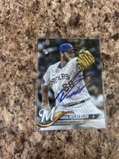 Aaron Wilkerson Signed 2018 Topps Rc Auto Milwaukee Brewers