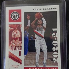 Panini 2020-21 Chronicles Damian Lillard Portland Trail Blazers #3 Base