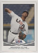 2011 Topps USA Baseball Team Branden Kline #USA-9 0nr3