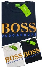 Image of HUGO BOSS BRAND NEW STYLIST SHORT SLEEVE CREW NECK T-SHIRT