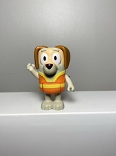 Moose Bluey  Friends Garbage Truck Man Figure Bin Man Orange Vest Q