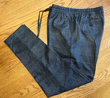 Men  s Banana Republic Flannel 120's Tapered Pants - Wool - Tall L