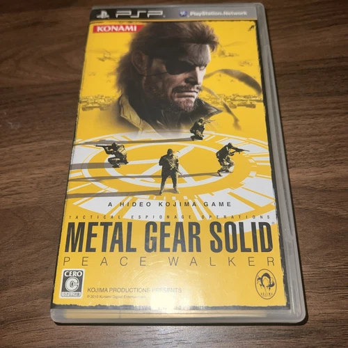 METAL GEAR SOLID PEACE WALKER Playstation Portable PSP Sony PSP Japan US SELLER