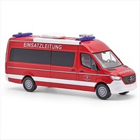 Busch H0 52635 Mercedes-Benz Sprinter Langer Radstand Bus, Feuerwehr Winsen