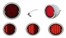 Led Tail Lights Sequential 1954-1959 Chevy Pickup Stainless Housing W Flasher Led Tail Lights Sequential 1954-1959 Chevy Pickup Stainless Housing W Flasher