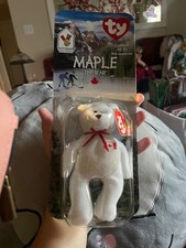 1999 TY Beanie Babies McDonalds Promotion Maple the Bear Canada unopened