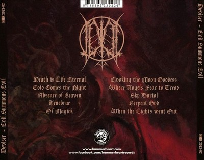 EVIL SUMMONS EVIL-DEVISER NEW CD