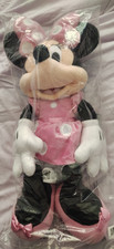 Disney Baby Minnie Mouse Stuffed Animal Plush Toy with Pink Dress 18 inches B46