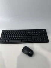 Logitech MK270 Wireless Keyboard and Mouse Combo - Black