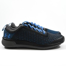 Under Armour UA Lightning 2 Sneakers Shoes Blue Gray - Youth Boy's Size 4Y