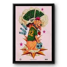 Green Day Poster The Saviors Tour 2025 Curitiba Brazil Sept 12 Concert