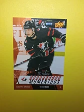 2024 Canada Juniors Prospectus Momentous ORANGE 31/35 Oliver Bonk #PM-41 Flyers