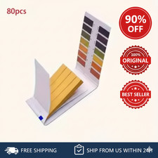 80 Strips pack PH Test Strips Paper Full PH Meter PH Controller 114st Indicator
