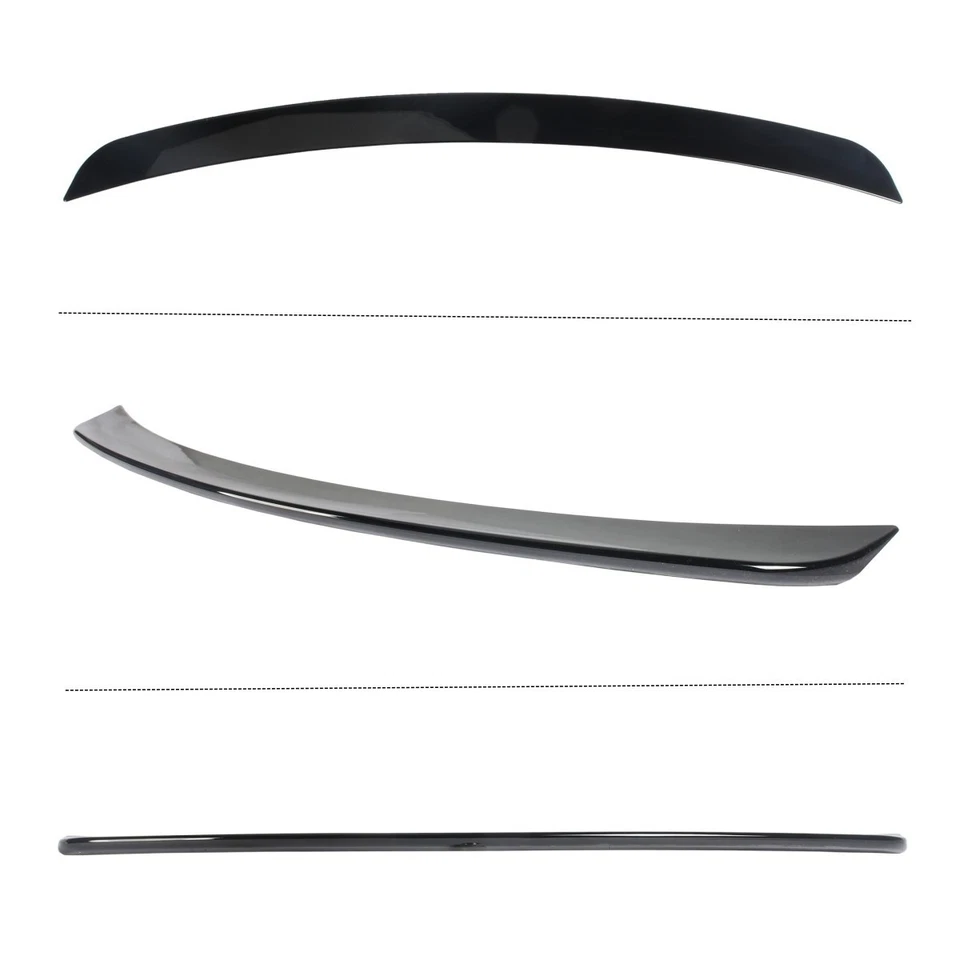 For Mercedes W203 Sedan AMG C32 C55 Gloss Black Trunk Wing AMG Spoiler 2001-2007 - Image 3 of 4