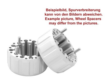 Spurverbreiterung Hard Racing (kit 2) für Yamaha YFZ 450R Bj. 2009-2019 poliert
