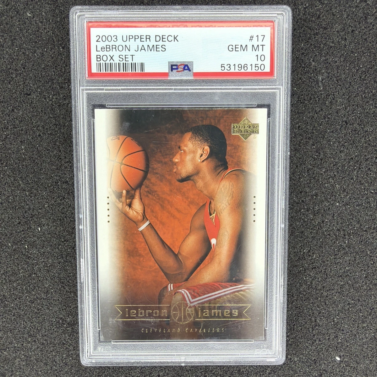 LeBron James Professional Sports Authenticator (PSA) Basketball