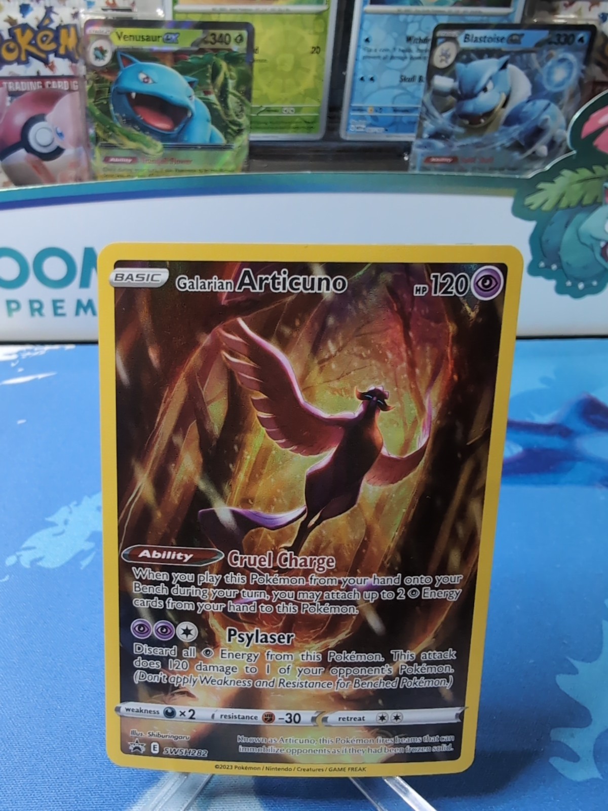 Galarian Articuno SWSH282 Promo SWSH Black Star Pokemon NM