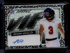 2023 LEAF PRO SET BLACK MOJO CAMPUS VIP /20 AUTO ANTWANE WELLS JR.