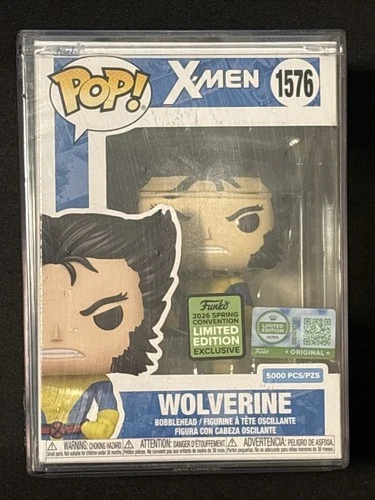 New Sealed Wolverine #1576 Funko Pop! with Protector LE 5000 2026 Shared ECCC