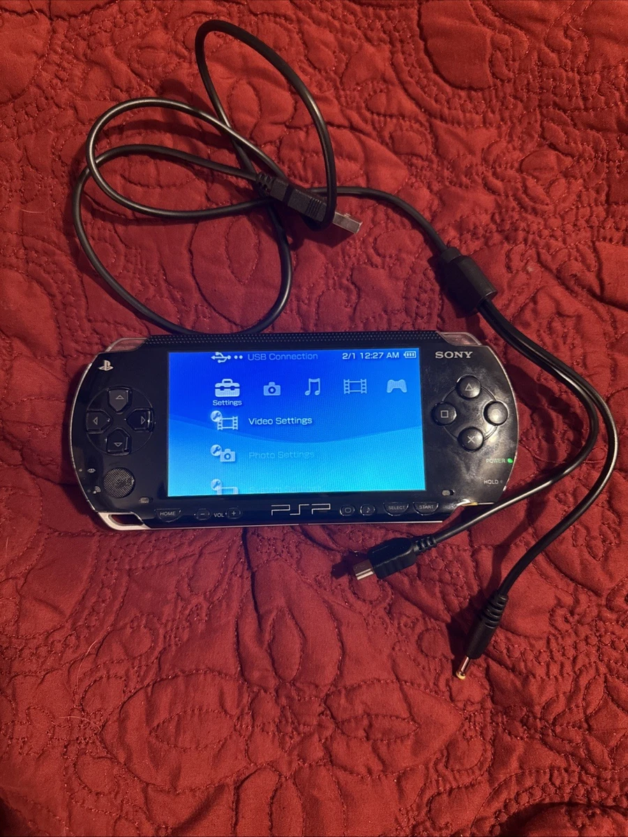 Sony PSP 1001 Noire – Comme Neuve, Avec Tous Les Accessoires, Région US/Canada