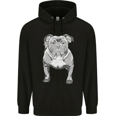 American Bully Markante A Pose Hund Herren 80% Baumwolle Kapuzen
