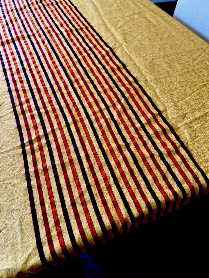 Yves Delorme Francia Mantel Otoño Colores Otoño Paisaje Calabaza Foto 2 de 4