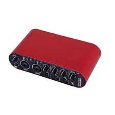 Portable 24bit USB Audio Interface for Guitar Recording and Podcasting Use